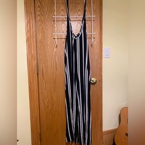 Striped Jumpsuit